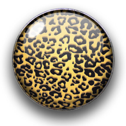 Schieber (silberfarben, Ø22mm), Safari, Dome, 22mm, glatt, Gold